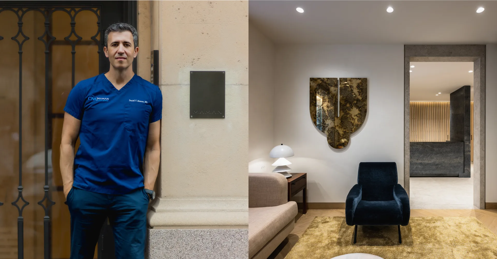 Dr. Daniel Maman's plastic surgery practice, Maman Plastic Surgery.